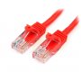 StarTech 3m Red Cat5e / Cat 5 Snagless Patch Cable 3 m