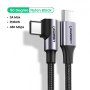 Ugreen 80714 Usb-c 2.0 To Angle Usb-c Cable Black 3m