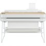 Hp 5hb14a Hp Dj Studio 36-in Printer Wood Finish