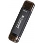 Transcend 256GB ESD310 USB 3.2 Gen 2 Portable SSD (Black)