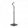 Brateck Stylish Height Adjustable Microphone Floor Stand(matte Black & Light Grey)