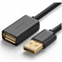 Ugreen Usb 2.0 Extension Cable 1.5m 10315  Black