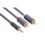 Ugreen 10512 3.5mm Male To 2rca Male Cable 3m 