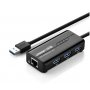 Ugreen 20265 Usb3.0 Hub 3 Ports With 10/100/1000mbps Gigabit Ethernet