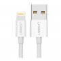 Ugreen Usb Lighting Cable With Abs Case 2m White  20730
