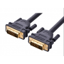 Ugreen 11607 Dvi ( 24+1) Male To Male Cable 3m Black