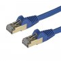 StarTech 2m Blue Cat6a / Cat 6a Shielded Ethernet Patch Cable 2 m 6ASPAT2MBL