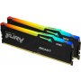Kingston Fury Beast 64GB (2x32GB) 5200MT/s DDR5 CL36 RGB Desktop Memory AMD Expo KF552C36BBEAK2-64