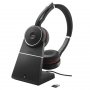 Jabra Evolve 75 UC Stereo ANC Bluetooth Headset (inc Charging Stand) 7599-838-199