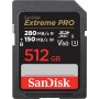 SanDisk Extreme Pro SDXC SDSDXEP 512GB Memory Card