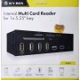Icy Box Internal Multi Card Reader For 5.25" Bay  (ib-867a)