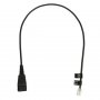 Jabra QD to RJ10 Headset Cord 8800-00-01