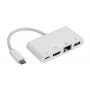 8ware Usb Type-c To 3.0 Type-a + Hdmi + Gigabit Ethernet With Type-c Charging Port - Up To 60w