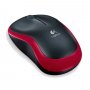 Logitech Wireless Mouse M185 - Red 910-002503