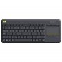 Logitech 920-007165 K400 Plus Wireless Touch Keyboard - Black