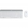 Logitech MK470 Slim Wireless Keyboard and Mouse Combo - Off-White 920-009183
