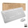 Logitech 920-011042 Mk650 Wireless Keyboard And Mouse Combo White