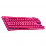 Logitech G PRO X TKL LIGHTSPEED Gaming Keyboard - Magenta