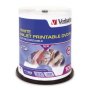 Verbatim 95153 Dvd-r 4.7gb 16x White Inkjet 100pk Spindle