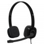 Logitech H151 Stereo Headset with Noise-Cancelling Mic 3.5mm Audio Jack