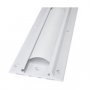 Ergotron 31-018-216 34in Wall Track Bright White Texture