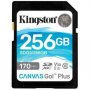 KINGSTON 256gb Sdxc Canvas Go Plus 170r C10 Uhs-i U3 V30