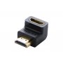 Ugreen HDMI male to female adapter (90 Degree Down) 20109