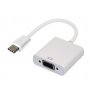 Astrotek Thunderbolt Usb 3.1 Type C (Usb-C) To Vga Adapter Converter Male To Female For Apple Mac