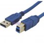 Astrotek Usb 3.0 Printer Cable 1M - Type A Male To Type B Male Blue Colour (AT-USB3-AB-1M)