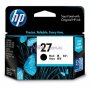 HP No.27 BLACK INKJET CARTRIDGE 