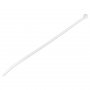 StarTech 25cm Cable Ties - 4mm wide,68mm Diam,22kg Tens Stren -1000 Pack White CBMZT10NK