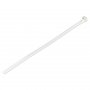 StarTech 25cm Cable Ties - 7mm wide, 65mm Diam, 22kg Tens Stren -100 Pack White CBMZTRB10