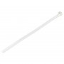 StarTech 25cm Cable Ties - 7mm wide, 65mm Diam, 22kg Tens Stren -100 Pack White CBMZTRB10