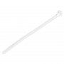 StarTech 20cm Cable Ties - 7mm wide, 50mm Diam, 22kg Tens Stren - 100 Pack White CBMZTRB8