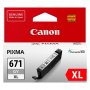Canon CLI-671XLGY High Capacity Grey Ink Cartridge