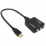 Simplecom CM401 Composite AV CVBS 3RCA to HDMI Video Converter 1080p Upscaling