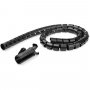 StarTech 2.5m/8.2' Cable Management Sleeve - Spiral - 25mm/1" Diameter CMSCOILED2