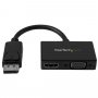 Startech Dp2hdvga Travel A/v Adapter: Dp To Vga / Hdmi