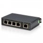 StarTech 5 Port Industrial Ethernet Switch - DIN Rail Mountable