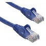 Cat 5e UTP Ethernet Cable, Snagless - 0.5m (50cm) Blue