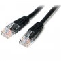 StarTech 15m Cat5e Molded RJ45 UTP Patch Cable (M/M) - Black