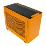 Cooler Master MasterBox NR200P Tempered Glass Mini-ITX Case - Sunset Orange