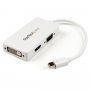 Startech Mdp2vgdvhdw Mdp To Vga Dvi Hdmi-3-in-1 Adapter