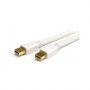 Startech Mdpmm1mw 1m 3 Ft White Mini Displayport Cable M/m