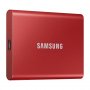 Samsung T7 1TB USB 3.2 Gen2 External Portable SSD - Red MU-PC1T0R/WW