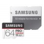 Samsung 64GB PRO Endurance microSDXC UHS-1 Class 10 Memory Card - 100MB/s Mb-mj64ga