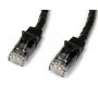 StarTech 15m Black Cat6 / Cat 6 Snagless Patch Cable 15 m