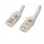 StarTech 3m White Snagless UTP Cat6 Patch Cable