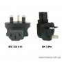 IEC 320-C13 to UK 3-Pin Power Adapter