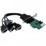 Startech Pex4s952 4 Port Pcie Rs232 Serial Adapter Card